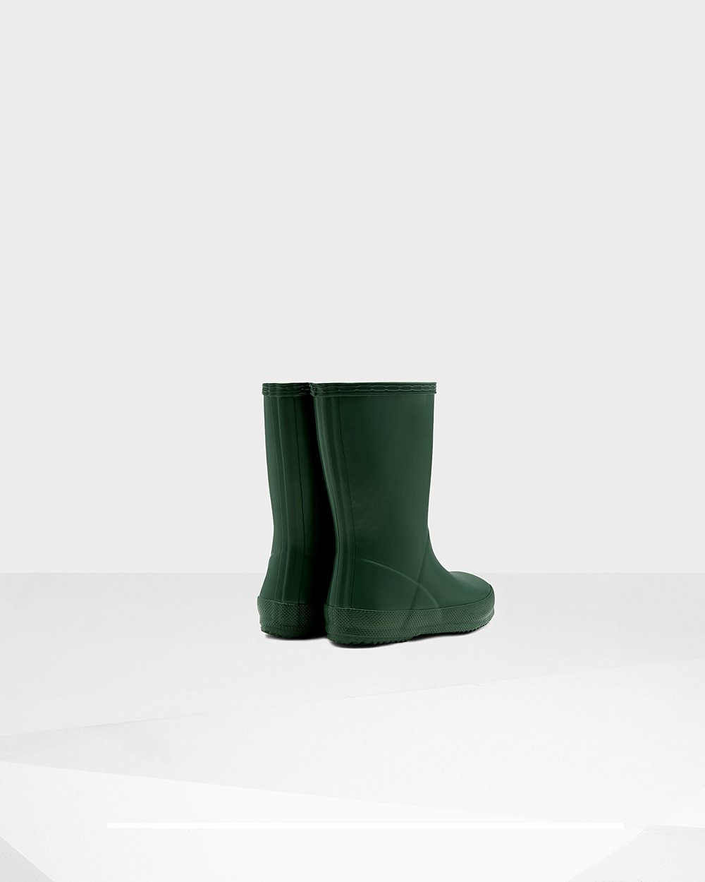 Botas de Lluvia Hunter Niños - Original First Classic - Verdes - VUKDIOS-04